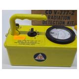 Vintage Radiological Radiation Detection Kit w/Original Box