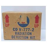 Vintage Radiological Radiation Detection Kit w/Original Box