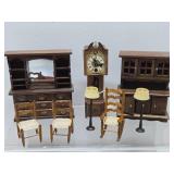 Very Nice Lot of Wooden etc Doll Furniture