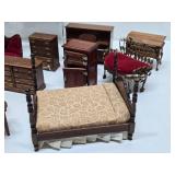 Very Nice Lot of Wooden etc Doll Furniture