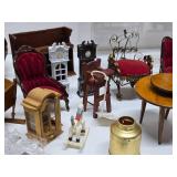 Very Nice Lot of Wooden etc Doll Furniture