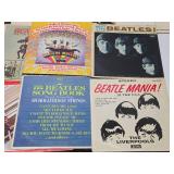 Large Estate Collection of BEATLES Vinyl Records