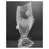 Large Vintage BLENKO Glass Fish Vase
