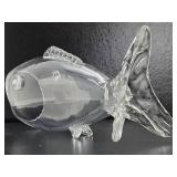 Large Vintage BLENKO Glass Fish Vase