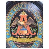 Pair of NOS Larger Vintage Metal Advertising