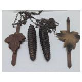 Vintage Black Forest Carved Cuckoo Clock