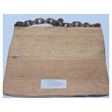 Very Cool Relief Carved Walnut Woodcarving by Marv Meyer