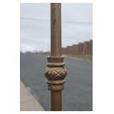 Antique Art Nouveau Floor/Bridge Lamp w/Seahorse Design