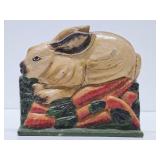 Cast Iron Rabbit Doorstop