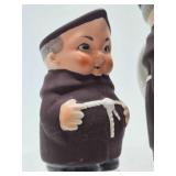 Collection of Vintage Goebel etc Ceramic Friar Items