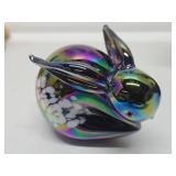 Collection of Vintage Ceramic & Glass Rabbit Figurines - Lefton etc