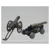 Collection of Vintage Brass etc Cannons