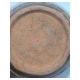 Very Nice Signed Vintage Art Pottery Vase w/Flower