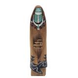 Hand Carved Vintage Native American "Watchman" Figure