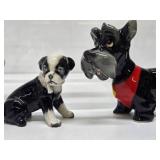 Collection of Vintage Ceramic Dog Figurines