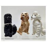 Collection of Vintage Ceramic Dog Figurines