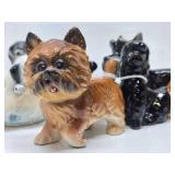 Collection of Vintage Ceramic Dog Figurines