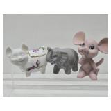 Great Group of Mid Century Animal Figurines Planters etc