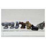 Great Group of Mid Century Animal Figurines Planters etc