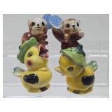 Nice Collection of Mid Century Ceramic Salt & Pepper Shaker Sets