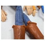 Lot of 4 WOODY Dolls/Toys from Toy Story