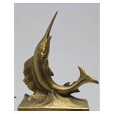 Nice Group of Vintage Solid Brass Animals