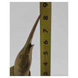 Nice Group of Vintage Solid Brass Animals