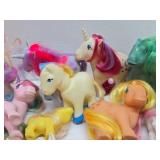 LARGE Lot of Vintage MY LITTLE PONY Toys - All Vintage 80