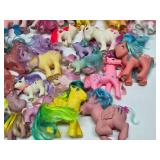 LARGE Lot of Vintage MY LITTLE PONY Toys - All Vintage 80
