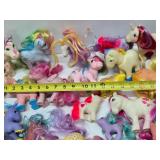 LARGE Lot of Vintage MY LITTLE PONY Toys - All Vintage 80
