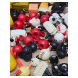 HUGE Lot of Vintage Fisher Price Little People Accessories - Farm Animals Fences Tractors etc