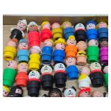HUGE Lot of Vintage Fisher Price Little People Figures