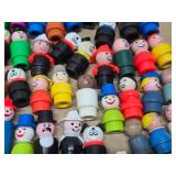 HUGE Lot of Vintage Fisher Price Little People Figures