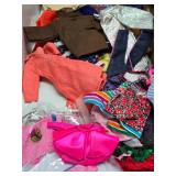 LARGE Lot of Vintage etc Doll Clothes Outfits - Barbie & More!