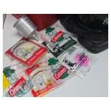 Lot of 4 Nice Condition COLEMAN Lanterns - 3 w/Travel Cases