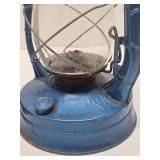 2 Vintage DIETZ Air Pilot Blue Lanterns