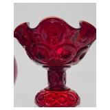 Nice Estate Lot of Colorful Vintage & Mid Century Glassware #1