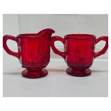 Nice Estate Lot of Colorful Vintage & Mid Century Glassware #1