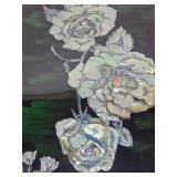 Great Looking Set of 4 Oriental Mother of Pearl Inlaid Wall Panels