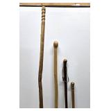 Group of 4 Good Walking Sticks