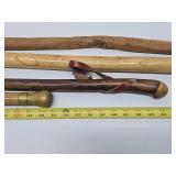 Group of 4 Good Walking Sticks