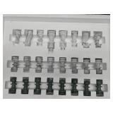 Like-New Marble Chess Set w/Box - 16" Board