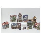 Collection of Dickens Village etc Christmas Buildings