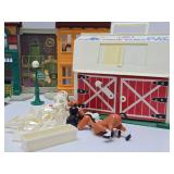 Very Nice Group of Vintage Fisher Price Little People Buildings & Accessories