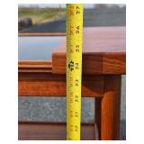 Outstanding Signed Mid Century Danish Modern Expandable Teak Bar Cart