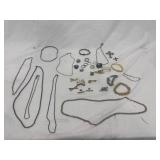 Assorted Jewelry & Military Pins