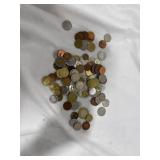 1LB Assorted International Coins Lot