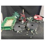 Assorted LED Christmas Lights & Clips