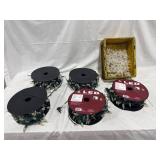 LED C6 Light Sets with Clips