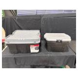 Heavy-Duty Storage Totes (2)
